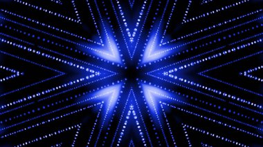 Soyut kaleidescopic Kulübü, parti, sahne ışıkları