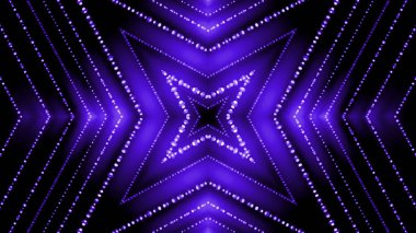 Soyut kaleidescopic Kulübü, parti, sahne ışıkları