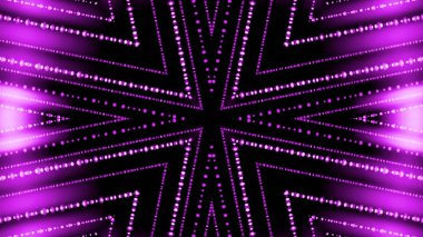 Soyut kaleidescopic Kulübü, parti, sahne ışıkları