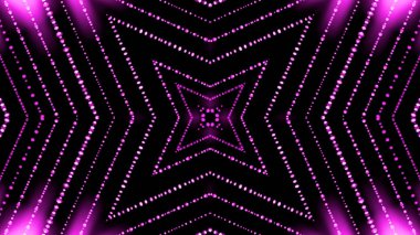 Soyut kaleidescopic Kulübü, parti, sahne ışıkları