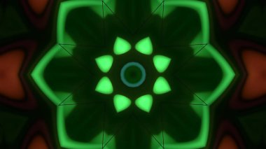 Soyut kaleidescopic Kulübü, parti, sahne ışıkları