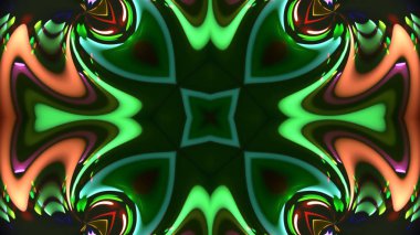 Soyut kaleidescopic Kulübü, parti, sahne ışıkları