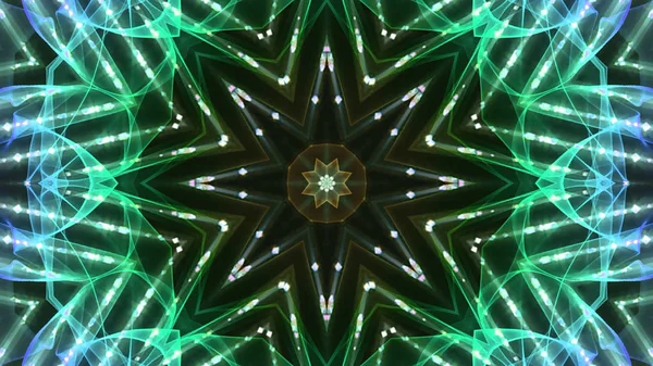 Kaleidoskopische Party Beleuchtet Hintergrund — Stockfoto