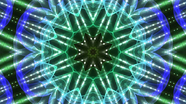 Kaleidoscopic Party Lights Background — Stock Photo, Image