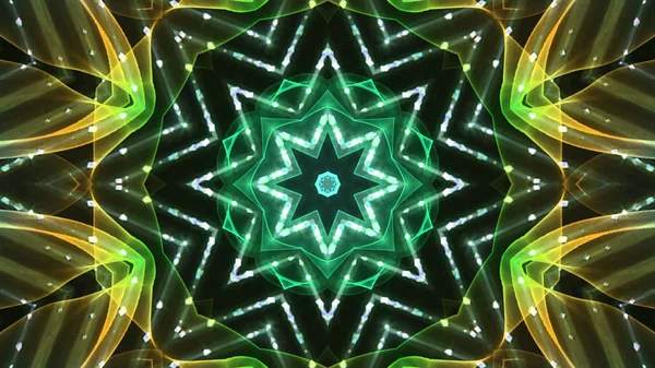 Kaleidoscopic Party Lights Background — Stock Photo, Image