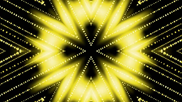 Kaleidoscopic Party Lights Background — Stock Photo, Image