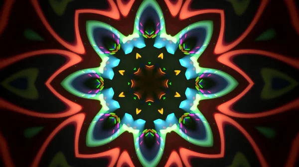 Soyut kaleidescopic Kulübü, parti, sahne ışıkları