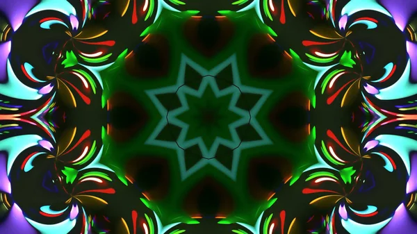 Soyut kaleidescopic Kulübü, parti, sahne ışıkları