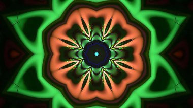 Soyut kaleidescopic Kulübü, parti, sahne ışıkları