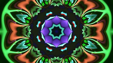 Soyut kaleidescopic Kulübü, parti, sahne ışıkları 