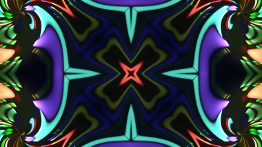 Soyut kaleidescopic Kulübü, parti, sahne ışıkları 