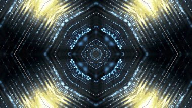 Soyut kaleidescopic Kulübü, parti, sahne ışıkları 