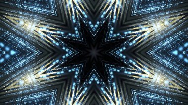 Soyut kaleidescopic Kulübü, parti, sahne ışıkları 