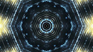 Soyut kaleidescopic Kulübü, parti, sahne ışıkları 