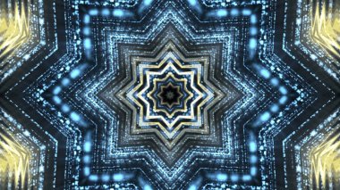 Soyut kaleidescopic Kulübü, parti, sahne ışıkları 