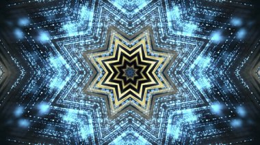 Soyut kaleidescopic Kulübü, parti, sahne ışıkları 