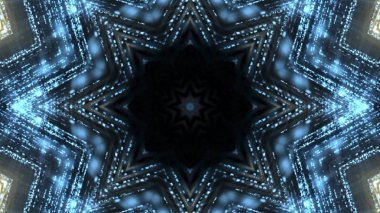 Soyut kaleidescopic Kulübü, parti, sahne ışıkları 