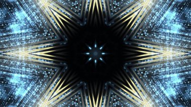 Soyut kaleidescopic Kulübü, parti, sahne ışıkları 