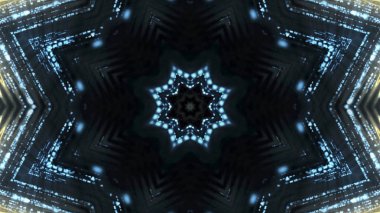 Soyut kaleidescopic Kulübü, parti, sahne ışıkları 