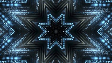 Soyut kaleidescopic Kulübü, parti, sahne ışıkları 