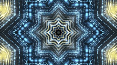 Soyut kaleidescopic Kulübü, parti, sahne ışıkları 