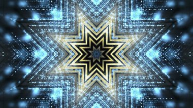 Soyut kaleidescopic Kulübü, parti, sahne ışıkları 