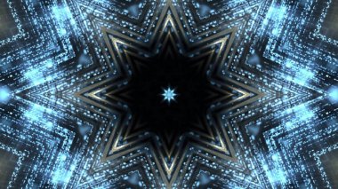 Soyut kaleidescopic Kulübü, parti, sahne ışıkları 