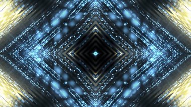 Soyut kaleidescopic Kulübü, parti, sahne ışıkları 