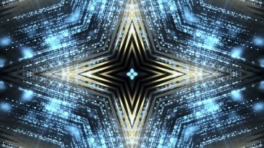 Soyut kaleidescopic Kulübü, parti, sahne ışıkları 