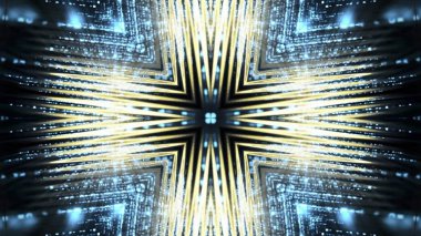 Soyut kaleidescopic Kulübü, parti, sahne ışıkları 