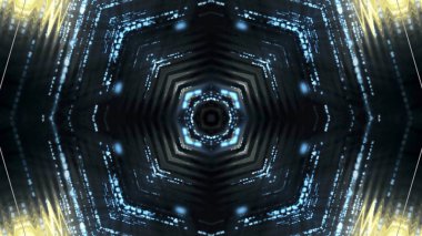 Soyut kaleidescopic Kulübü, parti, sahne ışıkları 