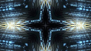 Soyut kaleidescopic Kulübü, parti, sahne ışıkları 