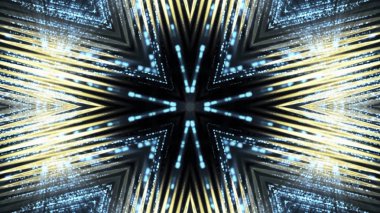 Soyut kaleidescopic Kulübü, parti, sahne ışıkları 