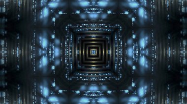 Soyut kaleidescopic Kulübü, parti, sahne ışıkları 