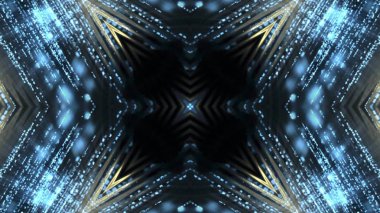 Soyut kaleidescopic Kulübü, parti, sahne ışıkları 