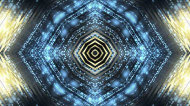 Soyut kaleidescopic Kulübü, parti, sahne ışıkları 