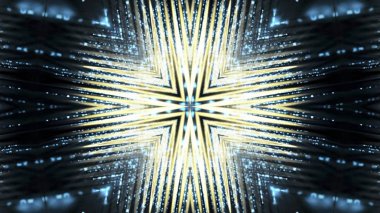 Soyut kaleidescopic Kulübü, parti, sahne ışıkları 