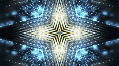 Soyut kaleidescopic Kulübü, parti, sahne ışıkları 