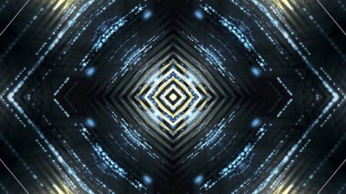 Soyut kaleidescopic Kulübü, parti, sahne ışıkları 