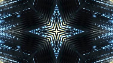 Soyut kaleidescopic Kulübü, parti, sahne ışıkları 