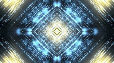 Soyut kaleidescopic Kulübü, parti, sahne ışıkları 