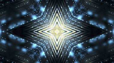 Soyut kaleidescopic Kulübü, parti, sahne ışıkları 