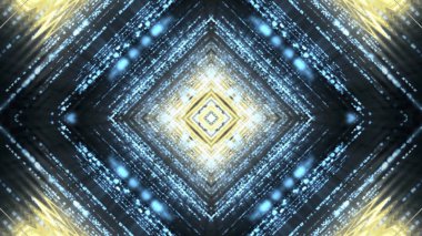 Soyut kaleidescopic Kulübü, parti, sahne ışıkları 