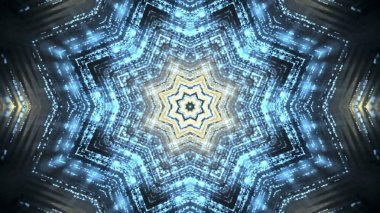 Soyut kaleidescopic Kulübü, parti, sahne ışıkları 