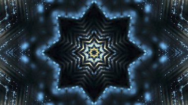 Soyut kaleidescopic Kulübü, parti, sahne ışıkları 