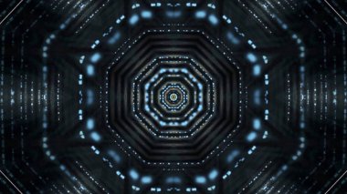 Soyut kaleidescopic Kulübü, parti, sahne ışıkları 