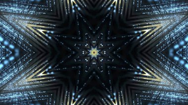 Soyut kaleidescopic Kulübü, parti, sahne ışıkları 