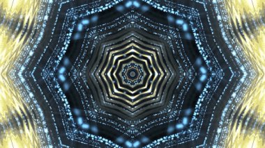 Soyut kaleidescopic Kulübü, parti, sahne ışıkları 