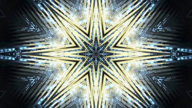 Soyut kaleidescopic Kulübü, parti, sahne ışıkları 