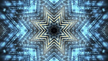 Soyut kaleidescopic Kulübü, parti, sahne ışıkları 